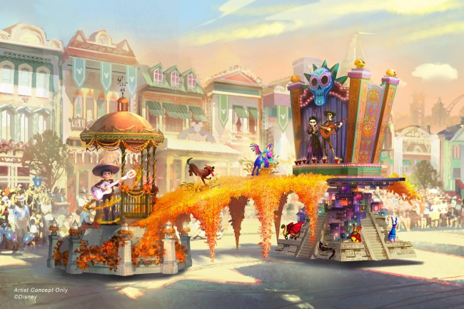 ピクサー映画の世界観を満喫！カリフォルニア　ディズニーランド・リゾートに新パレード「マジック・パフンズ」が登場！