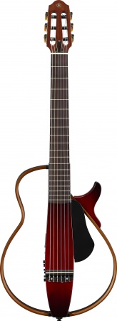 ヤマハ　サイレントギター『SLG200シリーズ』 ナイロン弦仕様の『SLG200N CRB』
