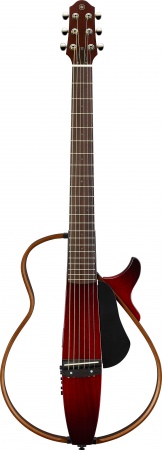 ヤマハ　サイレントギター『SLG200シリーズ』 スチール弦仕様の『SLG200S CRB』