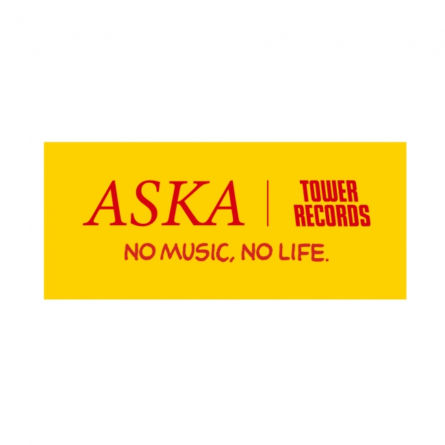 ASKA × TOWER RECORDS ステッカー