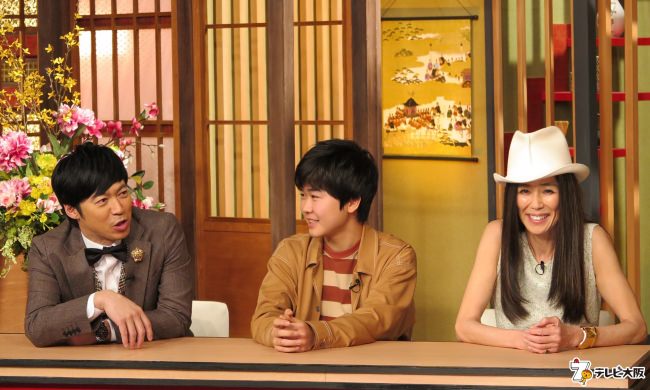 （左から）東貴博、鈴木福、萬田久子