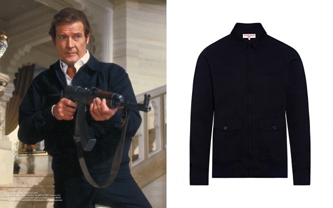ロジャー・ムーア 『007 オクトパシー』 ハリントンジャケット ¥69,000+税