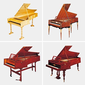 フォルテピアノ ＊写真は浜松市楽器博物館の所蔵楽器