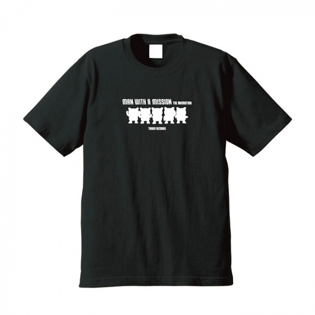 ANIMATION T-shirts ブラック（S／M／L／XL）