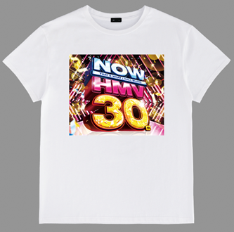 『NOW x HMV 30th』オリジナルTシャツ