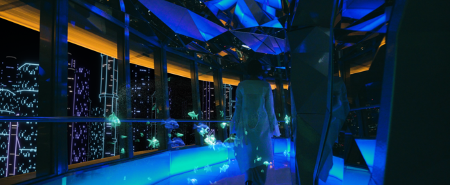 ＜まるで空中水族館のような未来の東京タワーでデートを楽しもう！＞