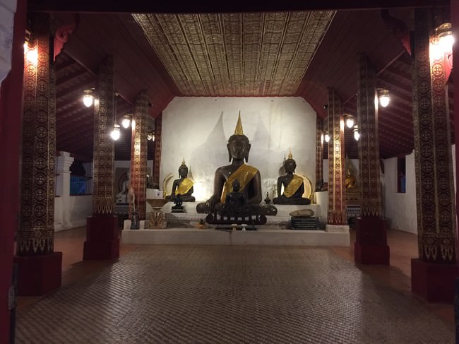『TERA Thailand』の公演会場　チェンマイのワット・パラット寺院