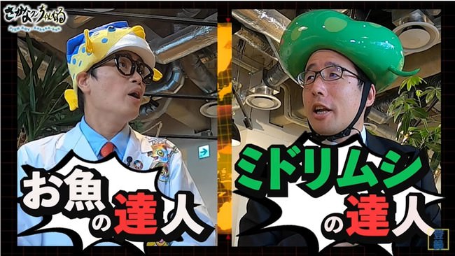 さかなクンのYouTube公式チャンネル『さかなクンちゃんねる - FISH BOY - Sakana-kun』 「古代生物SP ミドリムシの達人vsお魚の達人」編