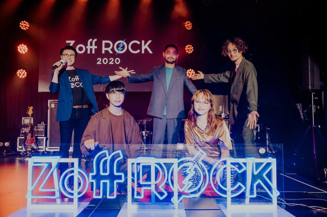Zoff Rock 2020に出演したiriとLUCKY TAPES