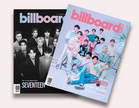 『billboard KOREA Magazine』は「英語版」と「韓国語版」の2冊がセットになっています