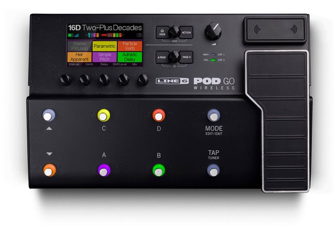 Line 6 アンプ／エフェクト・プロセッサー『POD Go Wireless』