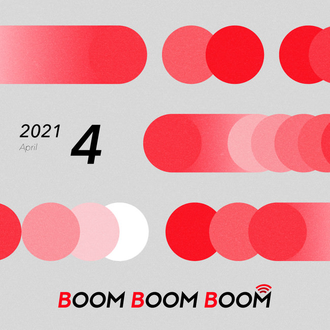 今後の音楽シーンを先取りできる必聴プレイリスト「BOOM BOOM BOOM」の4月プレイリストが公開！