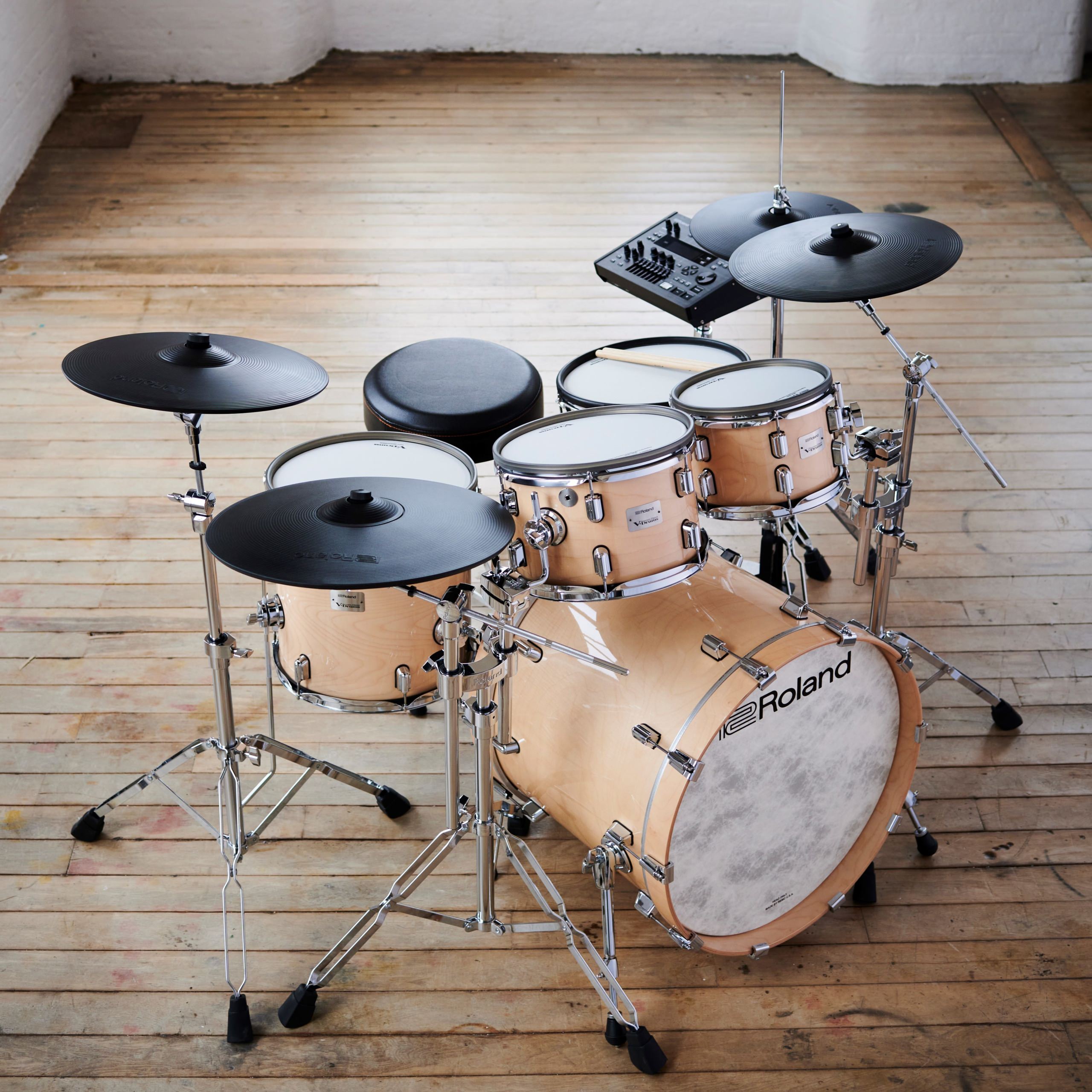 サウンドと演奏表現力を追求した電子ドラム
「Vドラム・シリーズ」のフラッグシップ・モデルを発売