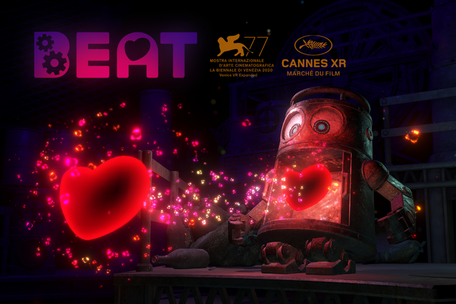 Haptics（触覚）技術を使⽤したVRアニメーション「Beat」が「Cannes XR」VeeR Future Award 2021にノミネート ~ヴェネチアに続き、カンヌでも上映が決定~