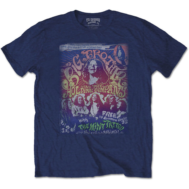 JANIS JOPLIN Big Brother & The Holding Company Selland Arena Tシャツ