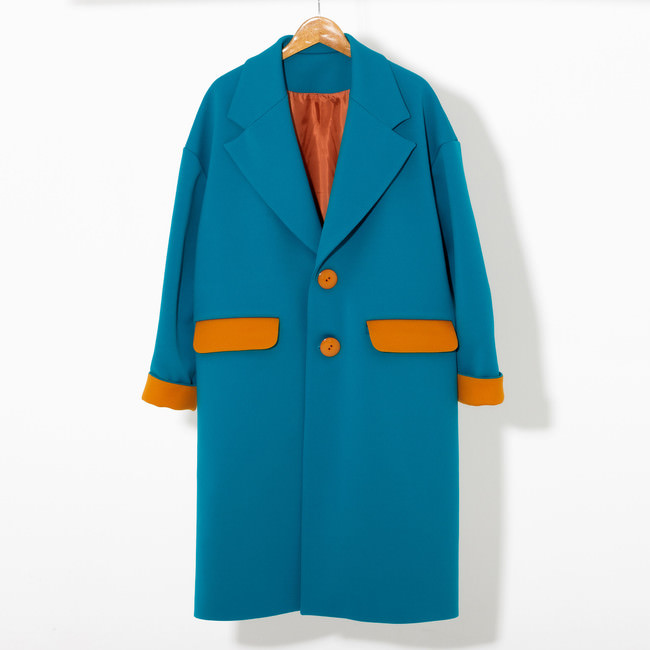 42 - Drop Shoulder Chester Coat