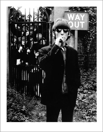 写真4：ミュージック・アート界で有名なジョージ・ハリスンの「Way Out」ポートレイト