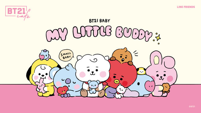 今年の夏のテーマは「MY LITTLE BUDDY」！東京・横浜・名古屋・大阪・沖縄で「BT21カフェ」第9弾～MY LITTLE  BUDDY～開催決定！！ | エンタメラッシュ