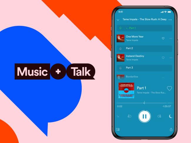 Spotify、音楽とトークを一緒に楽しめる新しいリスニング体験「Music ＋ Talk」の提供を開始
