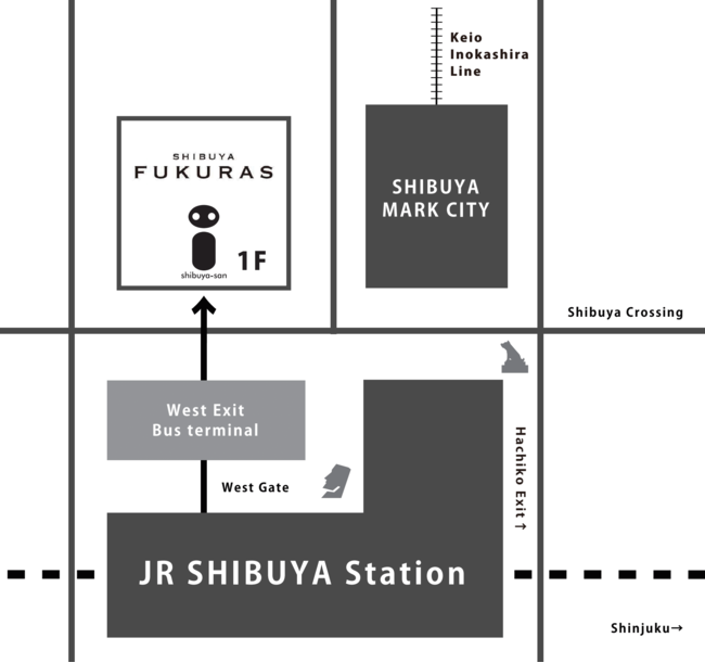 shibuya-san 地図