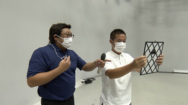 鏡を使ったトレーニングを伝授