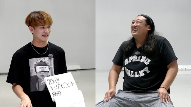 ※左から、篠田D、ロバート秋山