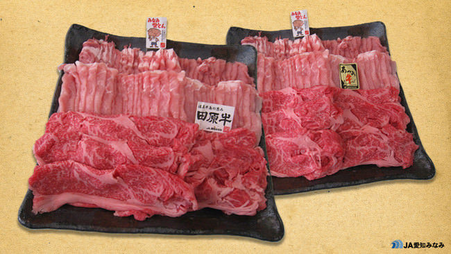 【JA愛知みなみ】ブランド牛肉・豚肉セット