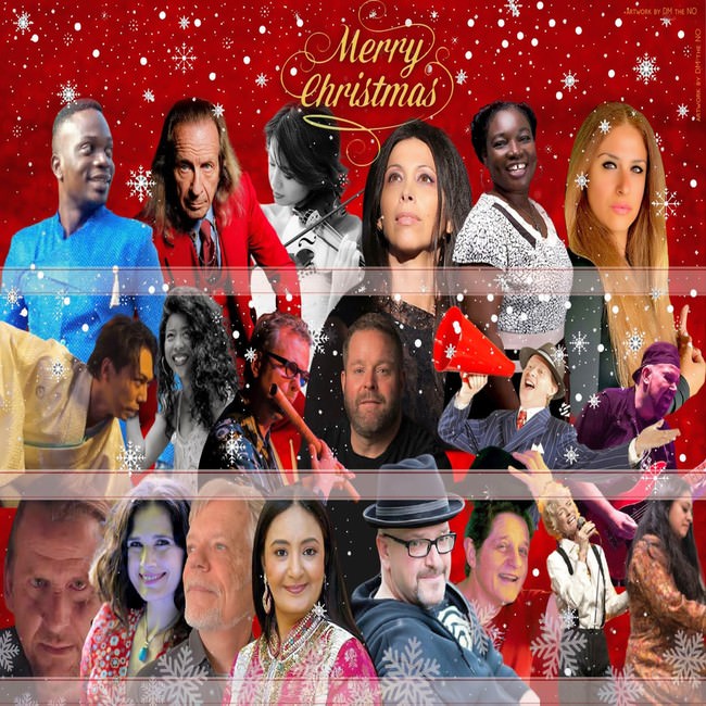 BJ Sam作曲の「Merry Christmas」。世界の20人のアーティスト達が曲を紡ぐ。