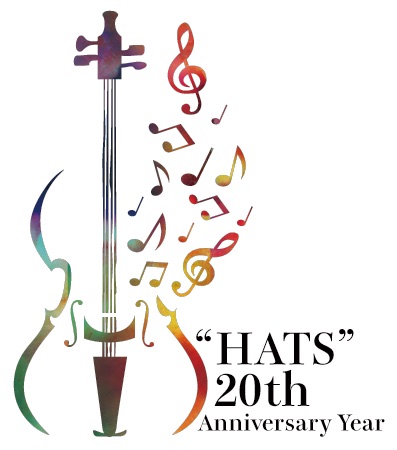 HATSレーベル20周年記念ロゴ