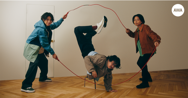 札幌発の3ピースロックバンドの「ズーカラデル」が“CTS→HND”をテーマに「AWA」でプレイリストを公開