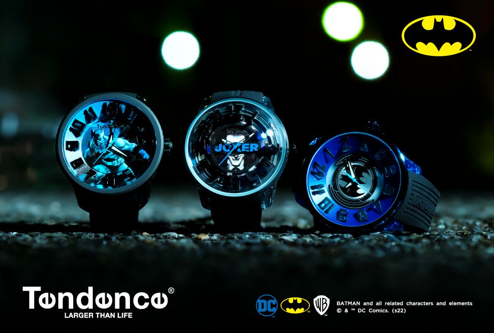 スイス腕時計ブランド「Tendence (テンデンス)」はDCダークヒーロー「バットマン」とコラボレーションした「BATMANコラボレーション」コレクション3種類の先行予約を2/10(木)に開始します