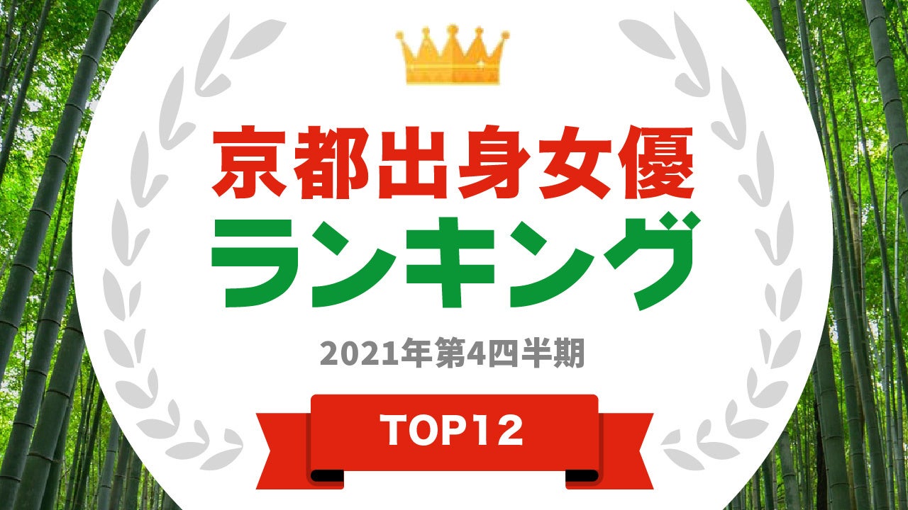 ​『タレントパワーランキング』が京都出身女優のランキングを発表！WEBサイト『タレントパワーランキング』ランキング企画第110弾！！