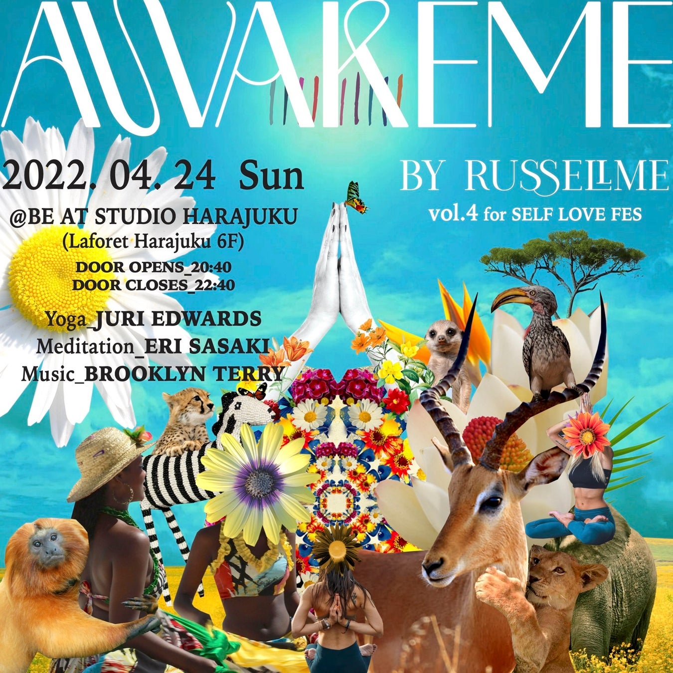 新カルチャー！朝のクラブでヨガ・瞑想・音楽＆ダンスを楽しむ「AWAKEME」がBE AT TOKYO主催の「SELF LOVE FES」のラストを飾る
