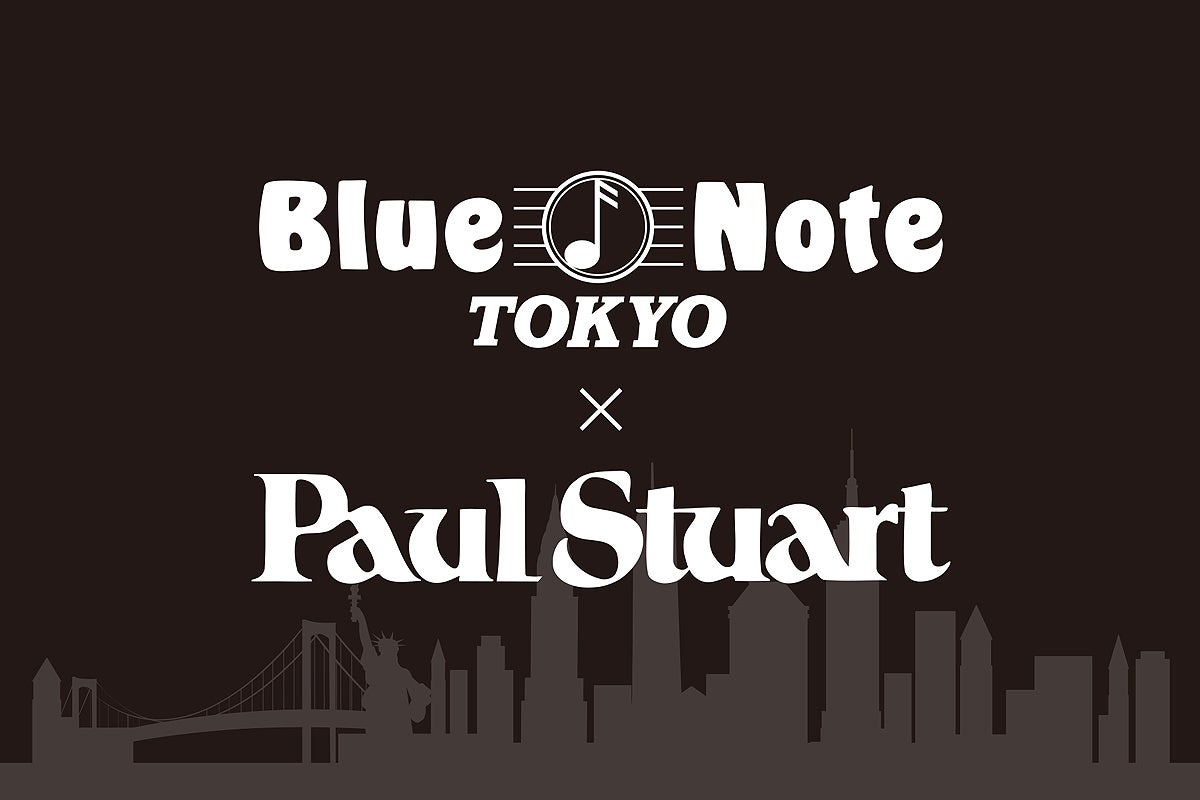 「Paul Stuart」と「Blue Note Tokyo」がコラボレーション　ジャケットのインナーに最適な『DRESS TEE SHIRT(ドレスティーシャツ)』の限定モデルを発売