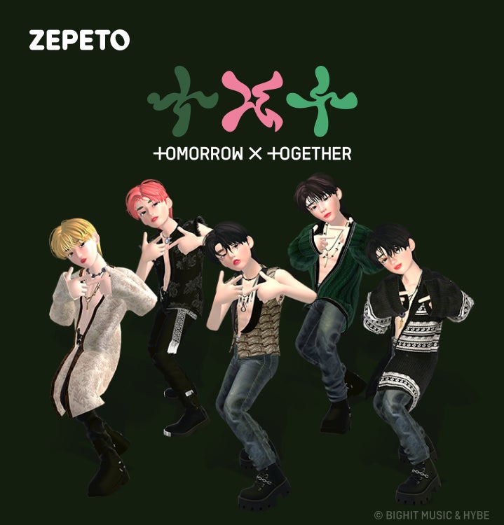 【ZEPETO】TOMORROW X TOGETHER最新ミニアルバムの衣装が3Dアイテムとして登場！