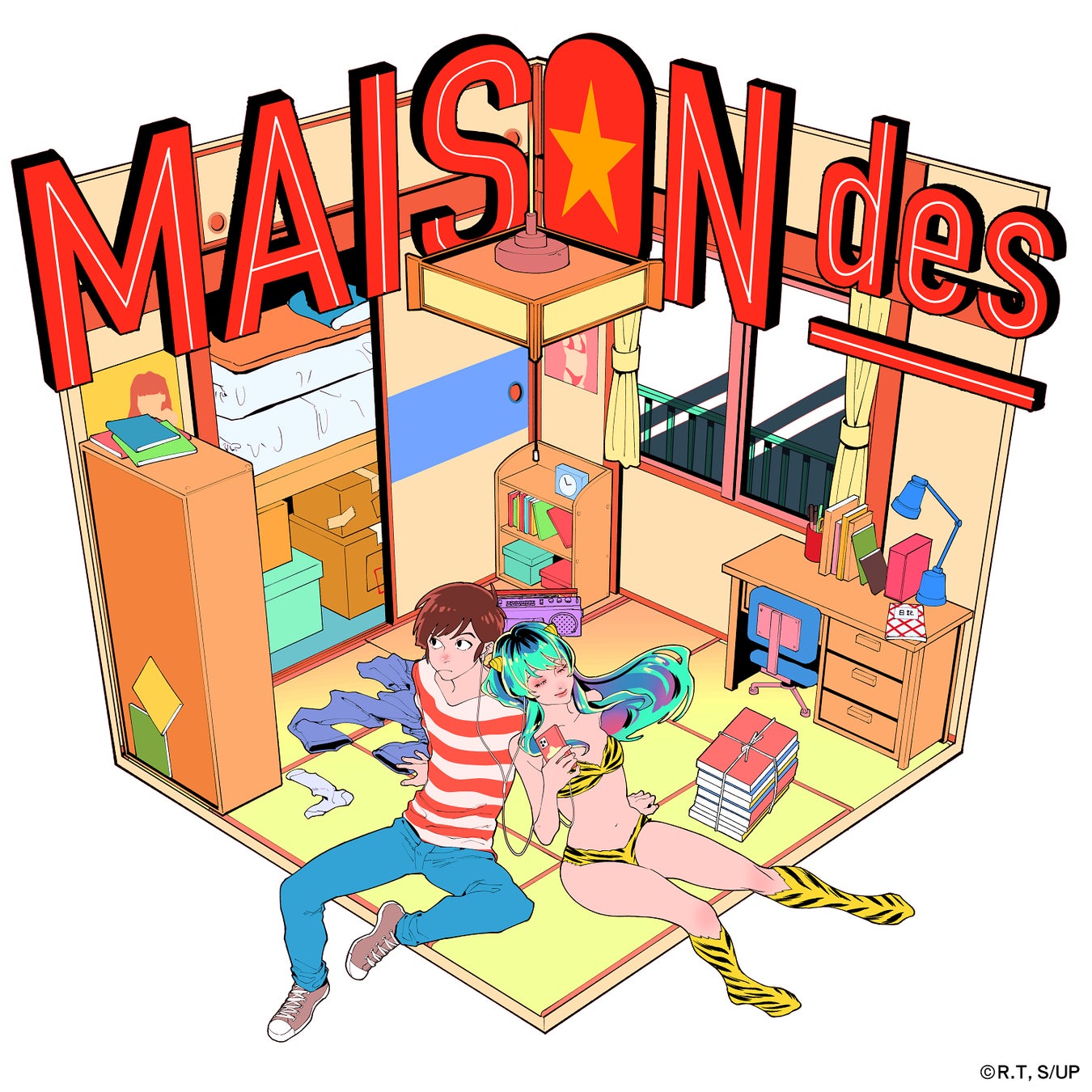 不屈の名作×令和の音楽アパート！MAISONdesが担当する、TVアニメ「うる星やつら」2クール分のオープニング/エンディング・テーマを含む全6曲のミニアルバム「ノイジールーム」発売が決定！