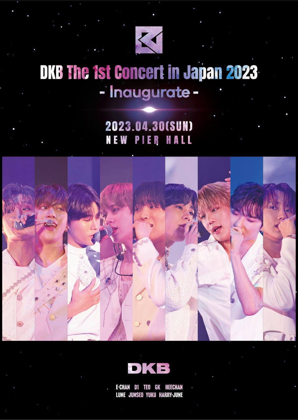 DKB日本初単独コンサート「The 1st Concert in Japan 2023 -Inaugurate- 」開催決定！