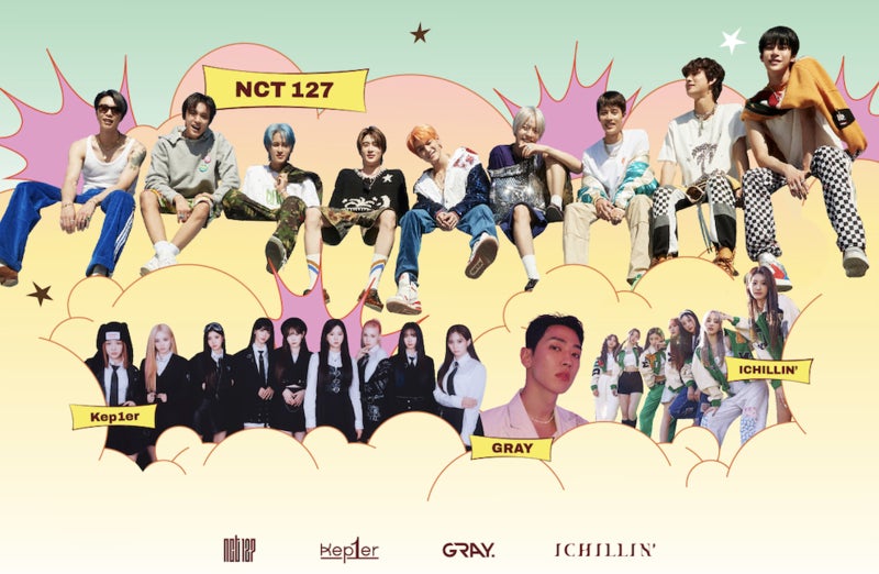 NCT 127, Kep1er, GRAY, ICHILLIN’ら豪華K-POPアーティスト出演「M(a)y Concert」をCHET Groupがバンコクで共同主催