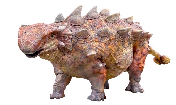 4月17日は「恐竜の日」！！体験型「恐竜」ライブエンターテインメント 「DINO SAFARI 2023」“動くトゲトゲ戦車”　鎧竜アンキロサウルスのビジュアルを遂に公開！