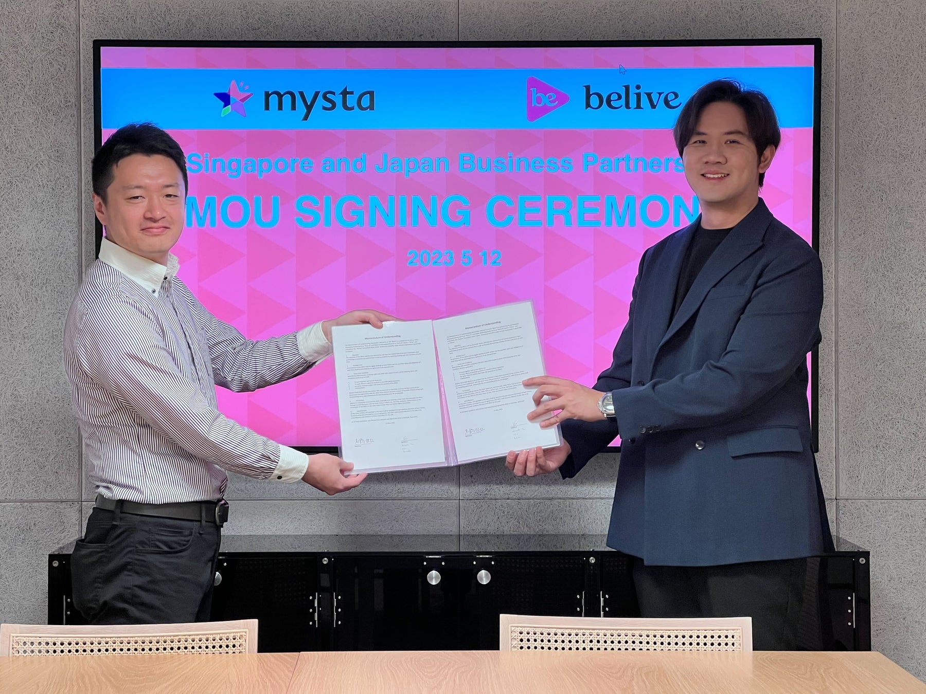 mysta株式会社、ライブ配信技術のBeLive Technologyとパートナーシップを締結。革新的なライブ動画ストリーミングサービスを日本で展開
