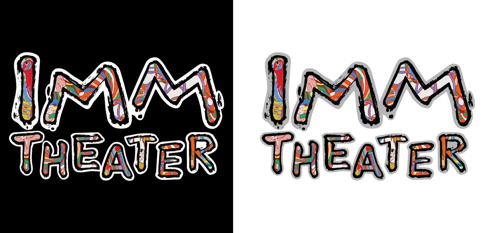 IMM THEATER 劇場ロゴが決定薬師寺長老の書とジミー大西のアートを融合