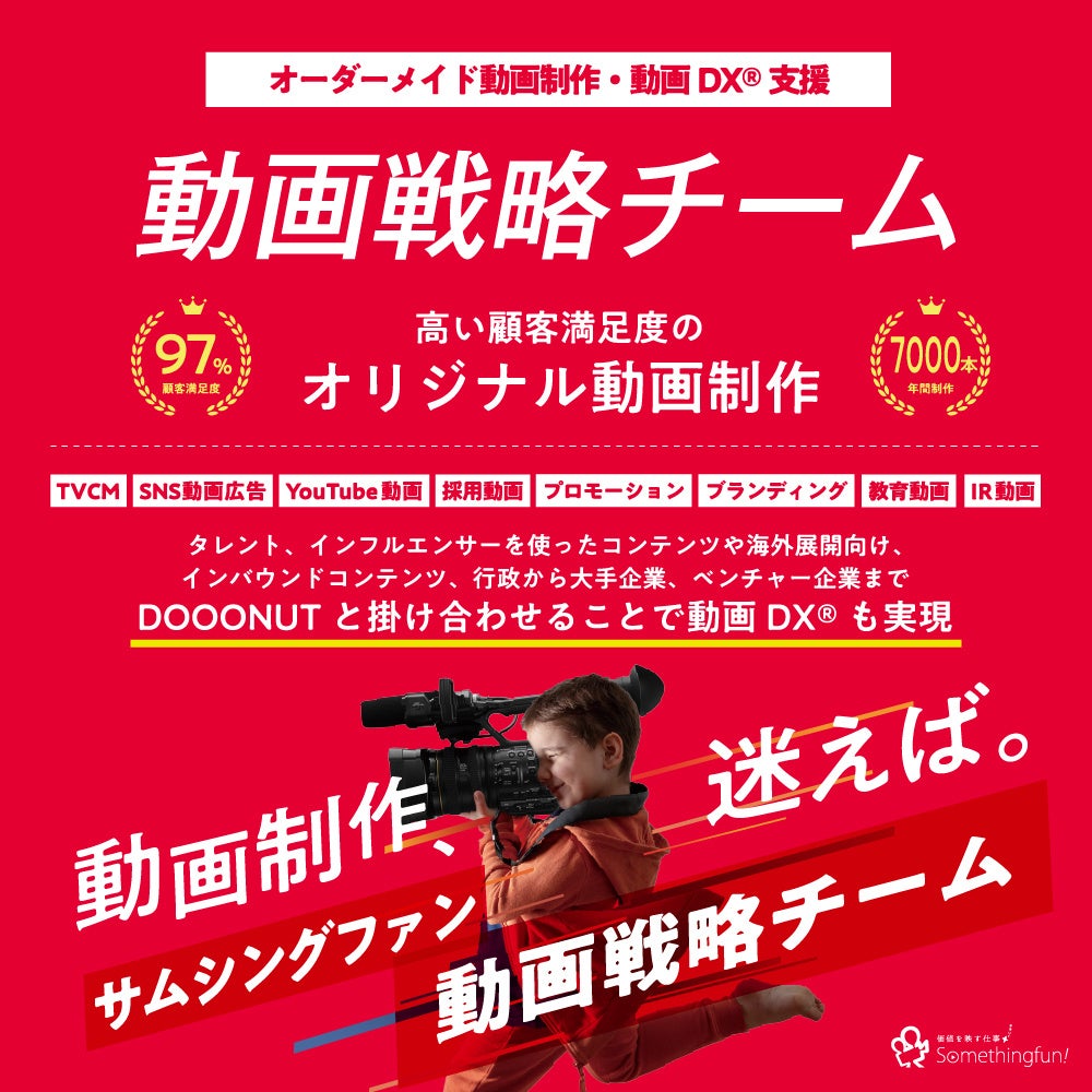 ［株式会社サムシングファン新年のご挨拶］クリエイターエコノミー市場拡大へさらなる展開強化のお知らせ