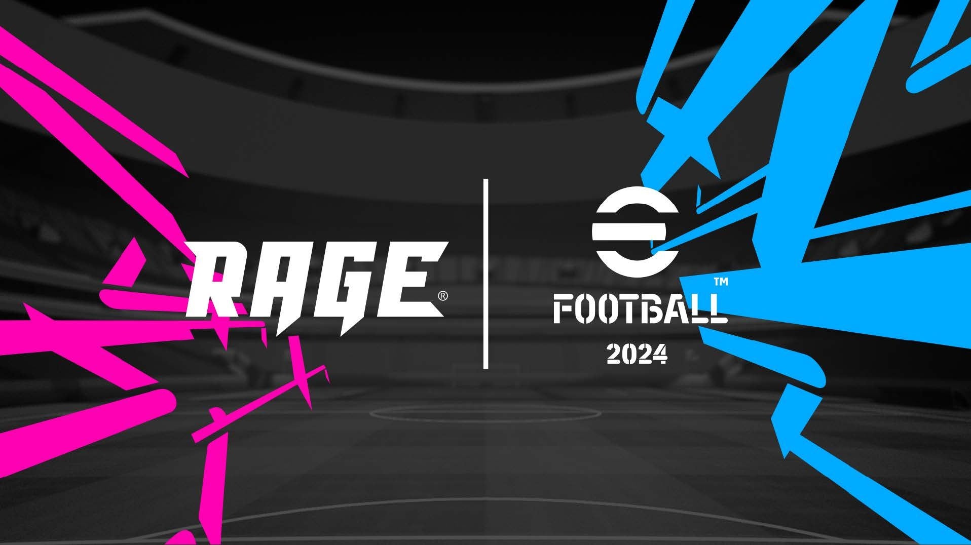 人気ゲーム実況者たちによるドリームマッチ開催！「RAGE eFootball™」2024年1月27日(土)配信決定！