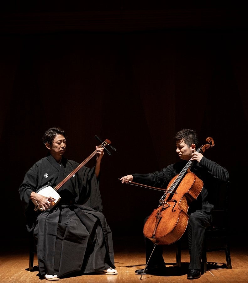 日本を代表する三味線奏者 上妻宏光とチェリスト 宮田大による唯一無二、日本発のセッション映像公開！