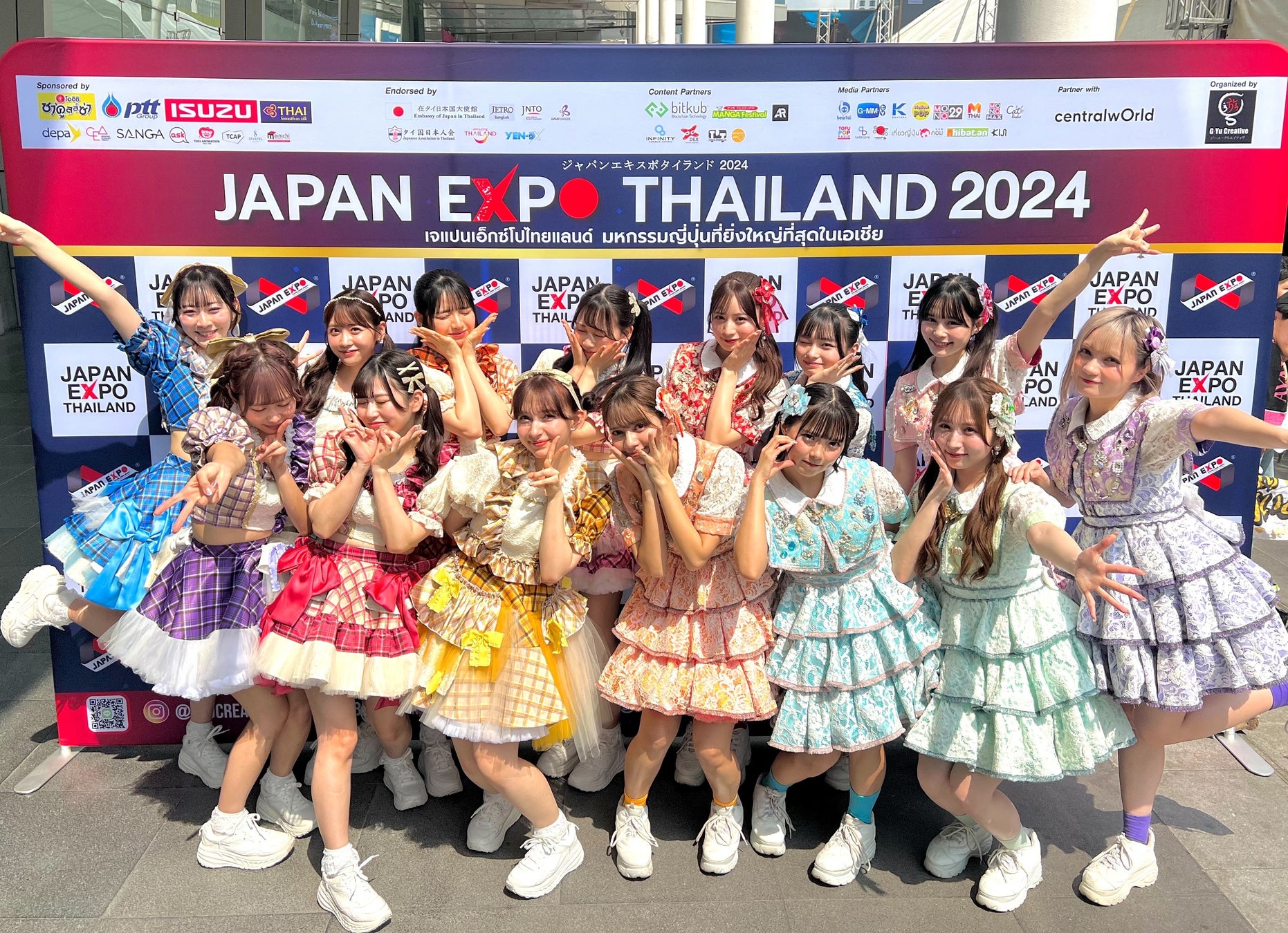 原宿から世界へ！ 「KAWAII LAB.」所属のアイドル、FRUITS ZIPPERとCANDY TUNEがタイ・バンコク「JAPAN EXPO THAILAND 2024」に出演