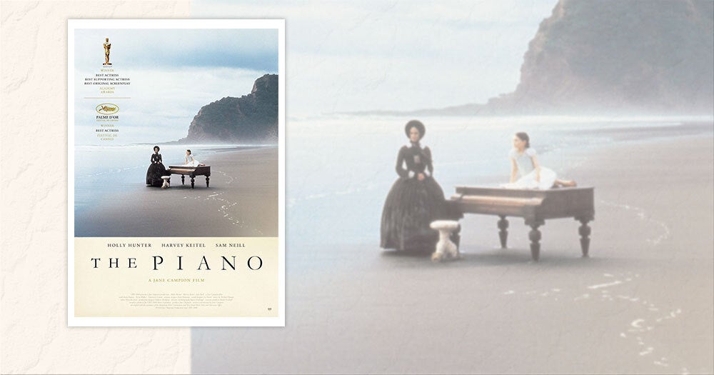 ジェーン・カンピオン監督の不朽の名作が30年の時を超え美しい映像で蘇る『ピアノ・レッスン ４Kデジタルリマスター』A3オリジナルポスタームビチケ販売中！！
