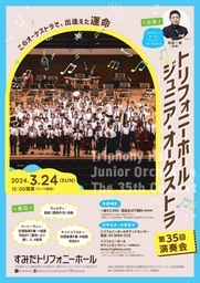 2024年3月24日（日）トリフォニーホール・ジュニア・オーケストラ 第35回演奏会を開催