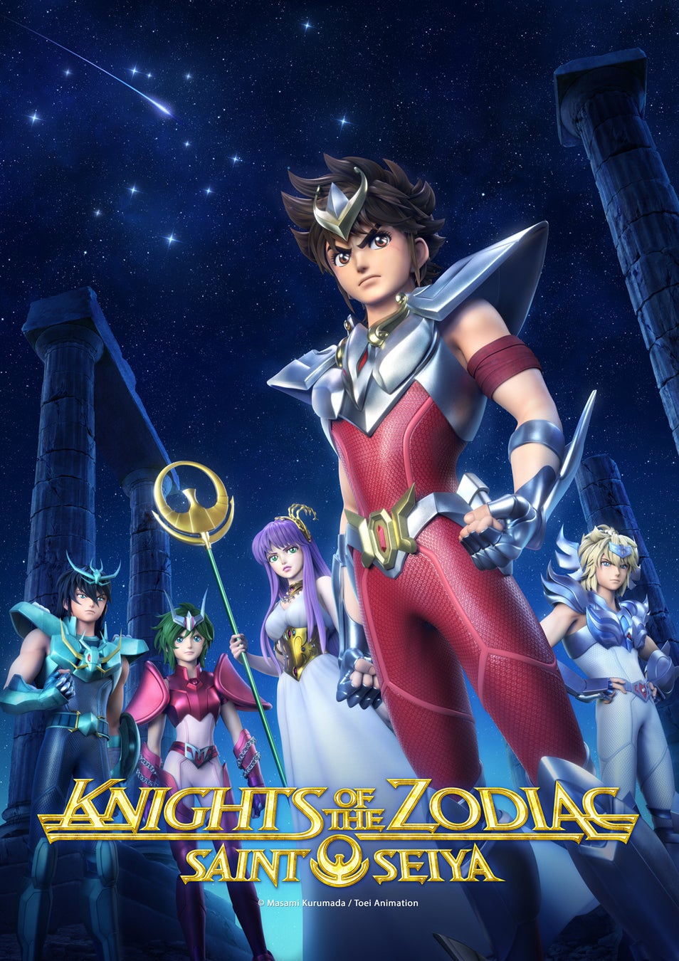 「聖闘士星矢: Knights of the Zodiac」Blu-rayが2024年8月2日(金)より3か月連続発売決定！