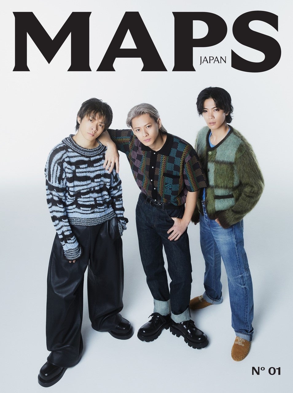 Number_i を起用した韓国雑誌「MAPS」初の日韓W表紙を公開！