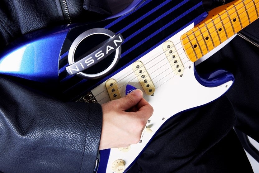 日産ノート e-POWER ×平井 大　“ワンペダル”感覚を体験できる世界に1台のスペシャルコラボギター「e-POWER GUITAR」を製作